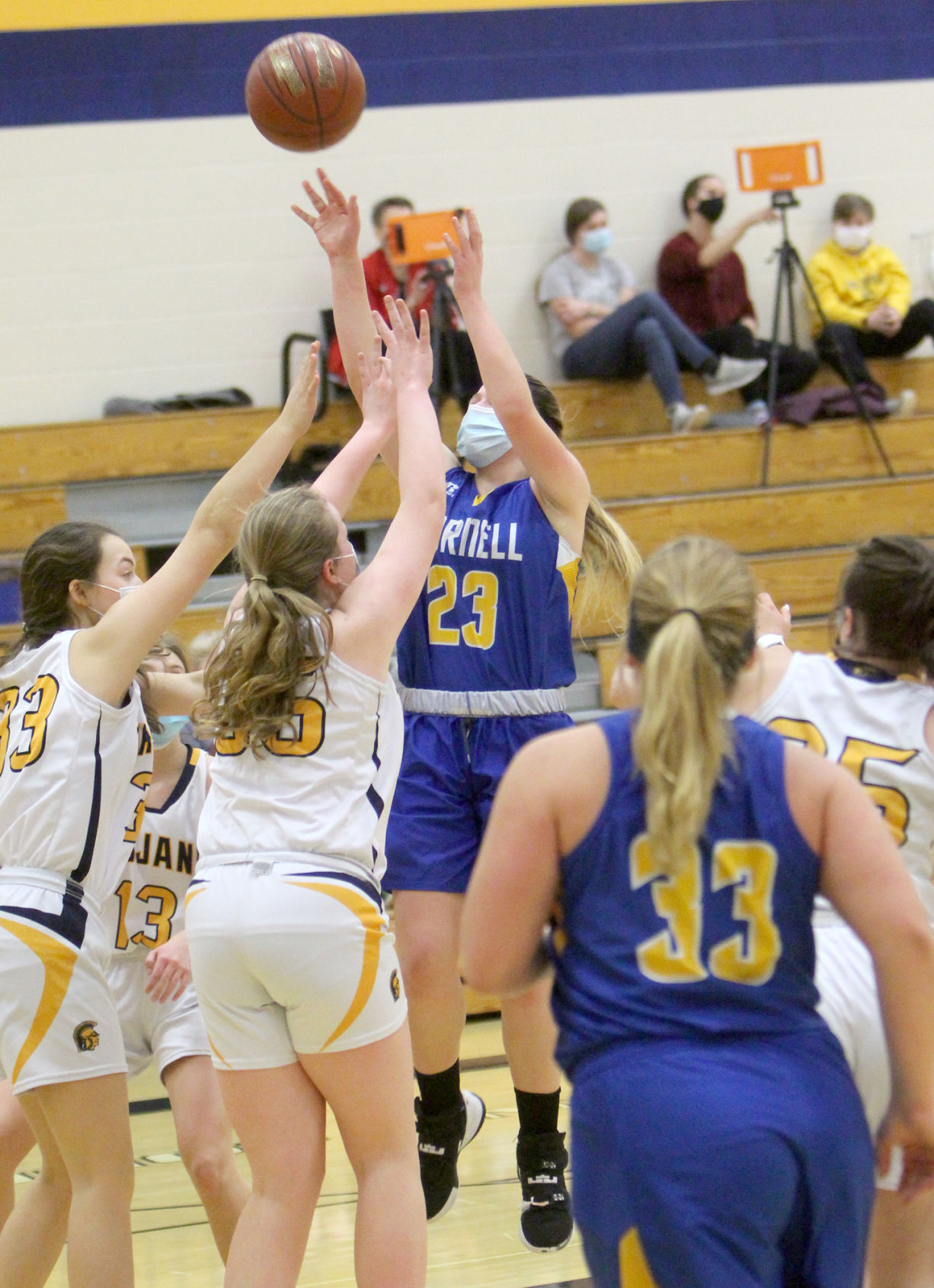 Cornell at New Auburn girls basketball 1-15-21